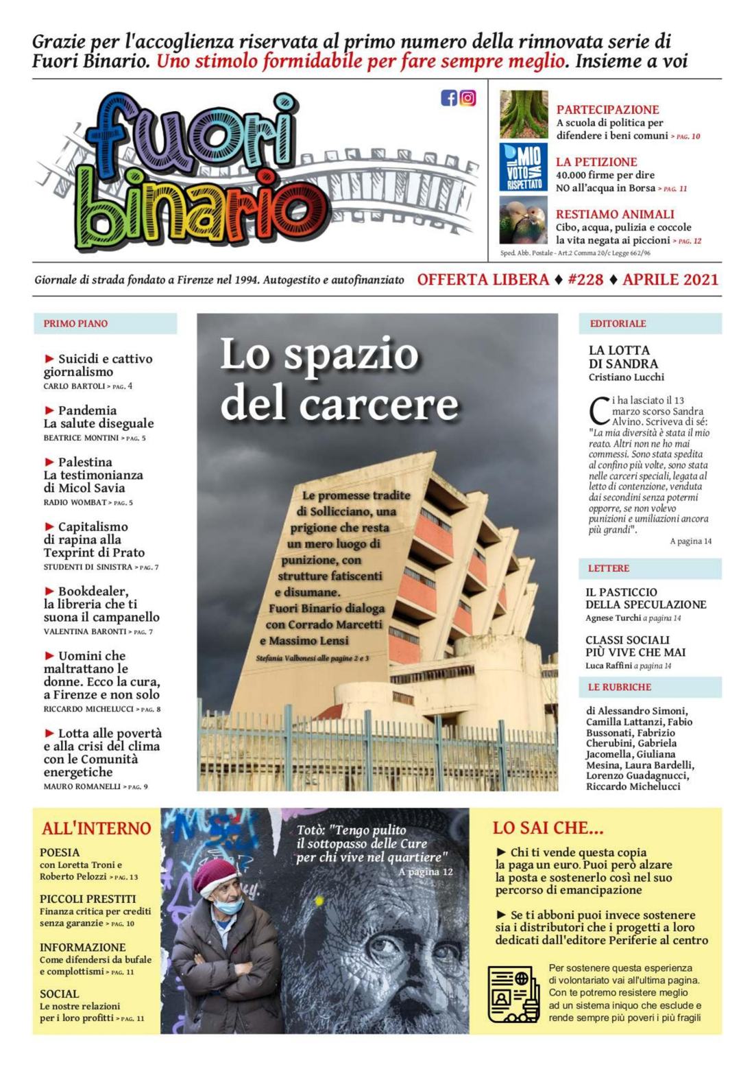 Pagina 1: Prima pagina
