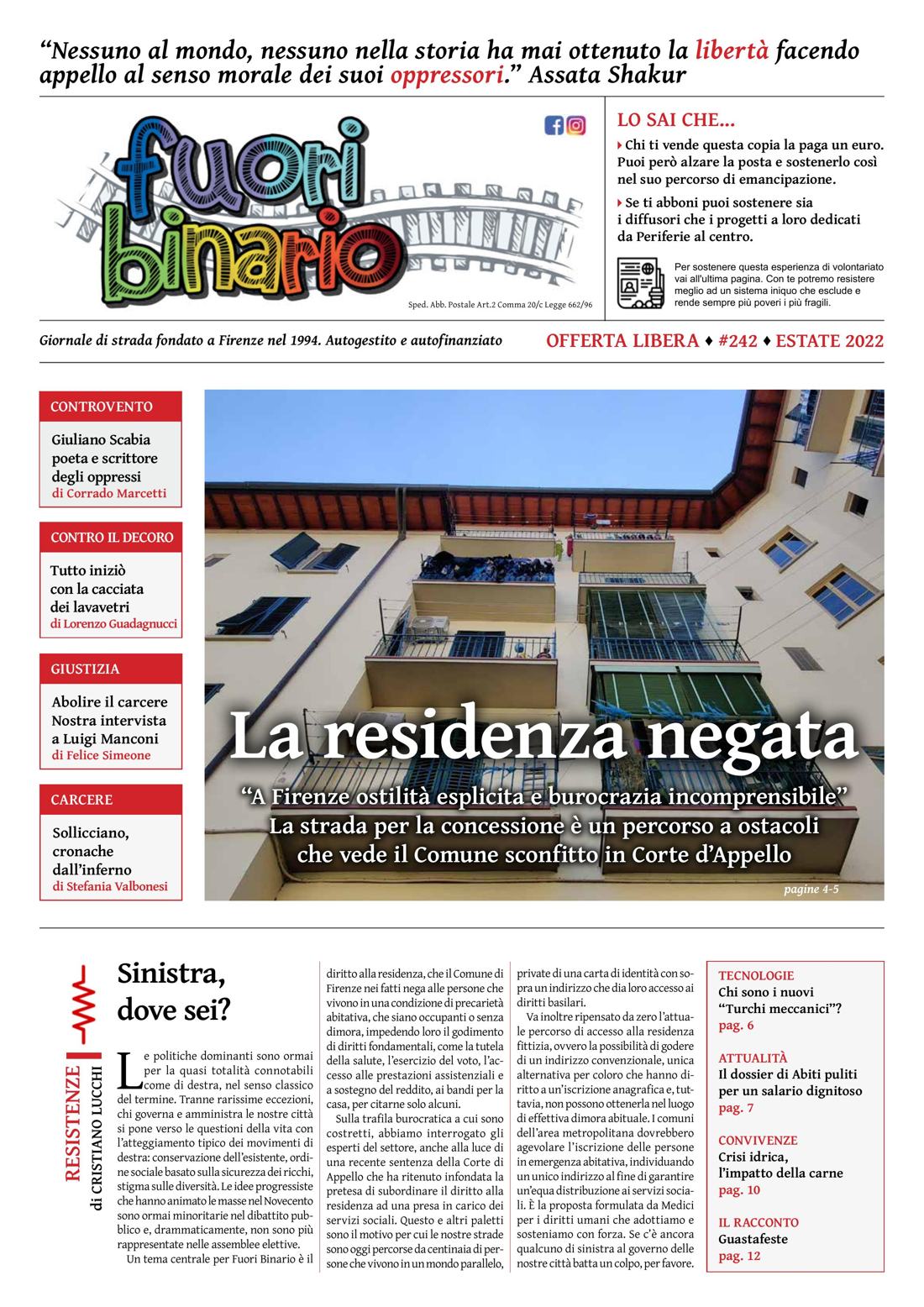 Pagina 1: Prima pagina
