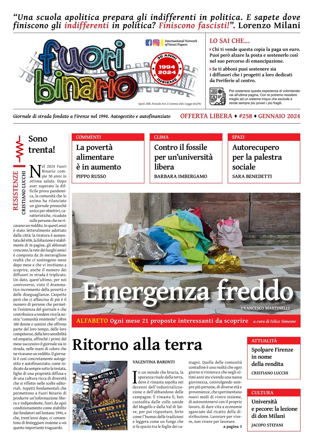 Pagina 1: Prima pagina