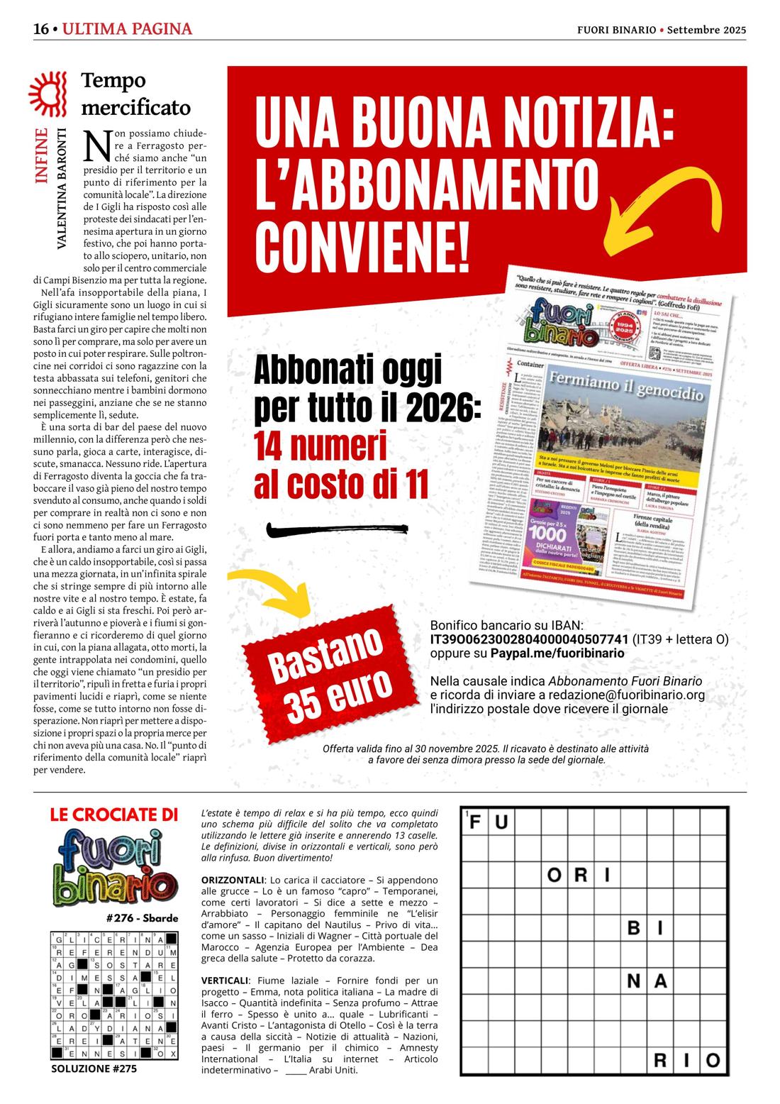 Pagina 16 del numero 276